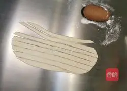 Illustration of how to make cocoa hydrangea bag 6