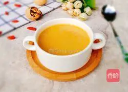 Illustration of how to make wolfberry walnut soy milk 8