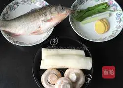 Yam and crucian carp soup recipe 2