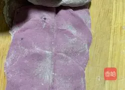 Purple Sweet Potato Rose Illustration of how to make flower steamed buns 18