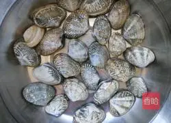 Illustration of how to make steamed clam eggs 2