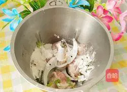 Corn Illustration of how to make vegetable dumpling soup 4