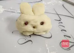 Illustration of how to make rabbit steamed buns 15