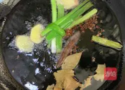 Illustration of the home version of red oil handwriting 6