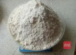 Illustration of making tea noodles 1