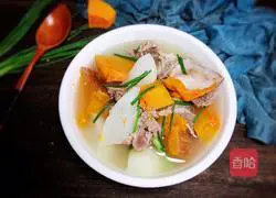 Pumpkin radish spine soup recipe 11