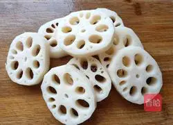 Lotus root pancake recipe 2