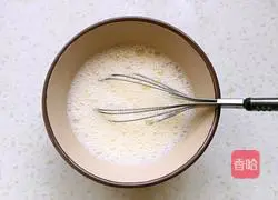 Illustration of how to make steamed egg custard with spinach and shrimp 5