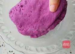 Illustration of how to make purple sweet potato buns 4