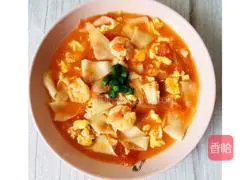 Illustration of how to make tomato and shrimp noodle soup 8