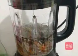 Illustration of how to make black sesame paste 4