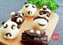 Illustration of how to make Little Bear Steamed Buns 15