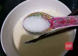 Illustration of how to make sophora flower cookies 5