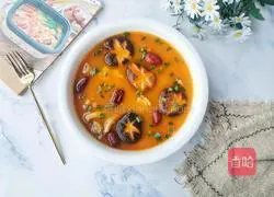  Illustration of how to make fish maw chicken in golden soup 14