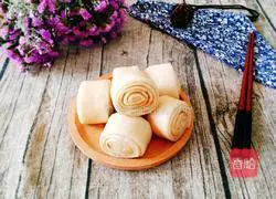 Illustration of how to cut flower rolls 13