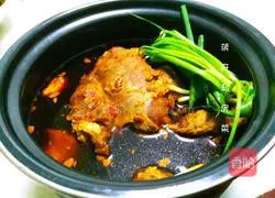 Illustration of how to make soy beef 2