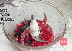 Illustration of how to make tea-flavored pomegranate juice 2
