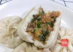 Illustration of how to make pork skin buns 19