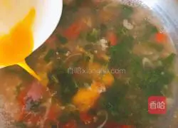 Tomato Pimples Illustration of how to make simple soup 9