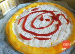 Xinwen Gourmet Queen's Pan Pizza Recipe Illustration 10