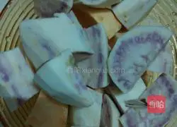 Illustration of how to make sweet potato syrup 1