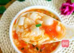 Illustration of how to make mushroom soup with tomato sauce 2