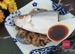 Xianlong Illustration of how to make steamed fish and minced meat 6