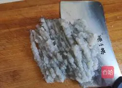 Illustration of tomato and enoki mushroom shrimp soup 2