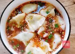 Illustration of how to make leek crispy egg dumplings 7