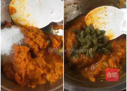 Dual Color Illustration of how to make hair cake 5