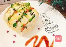 Illustration of how to make a gorgeous white steamed bun 3