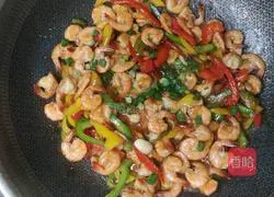Illustration of Stir-fried Jiwei Shrimp 8