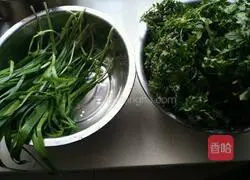 Illustration of how to make shepherd's purse dumplings 1