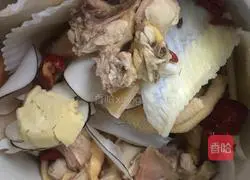 Illustration of how to make calcium supplement soup with wing bone rattle snail 7