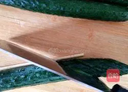 Snake skin cucumber recipe 1