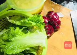 Illustration of making fried noodles 2