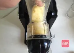 Illustration of how to make freshly squeezed pineapple juice 4
