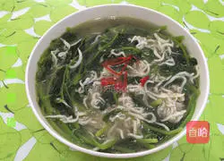 Illustration of how to make small fish soup 8