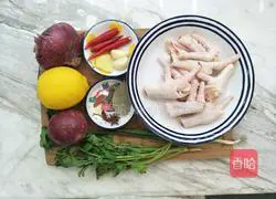 Illustration of how to make passion fruit lemon chicken feet that you can't stop eating 1