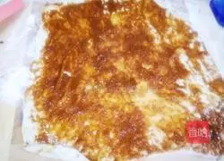 Illustration of how to make plum and vegetable pancakes and mahjong fire 8