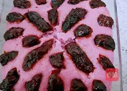 Milk-flavored purple sweet potato cake recipe 22