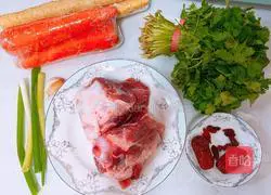 Illustration of how to make stick bone yam soup 1