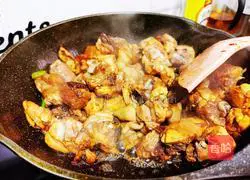 Illustration of chicken stewed with potatoes 11