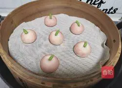 Illustration of how to make apple and purple sweet potato buns 12