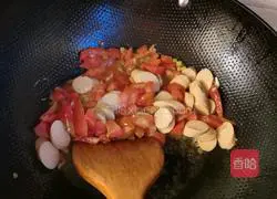 Illustration of fried instant noodles 7