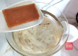 Illustration of how to make yuba and barley sugar water 6