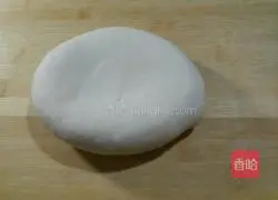 Illustration of making handmade fried noodles 2