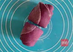 How to make purple sweet potato and rose buns Illustration 8