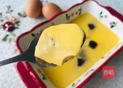 Illustration of how to make purple sweet potato and milk stewed eggs 10