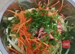 Vegetable egg pancake recipe 6